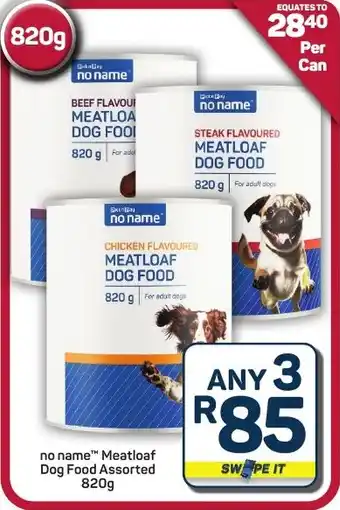 Pick n Pay Hypermarket no name Meatloaf Dog Food Assorted offer