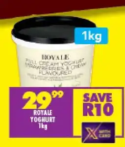 Shoprite ROYALE YOGHURT 1kg offer