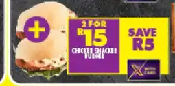 Shoprite Chicken Slider Burger offer