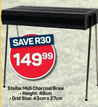 Pick n Pay Stellar Midi Charcoal Braai offer
