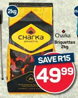 Pick n Pay Charka Briquettes 2kg offer