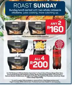 Pick n Pay Hypermarket PnP Rotisserie Whole Chicken Assorted offer