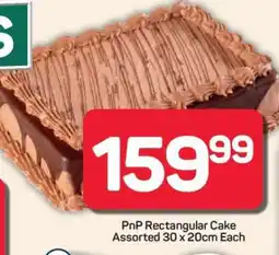 Pick n Pay Hypermarket PnP Rectangular Cake offer