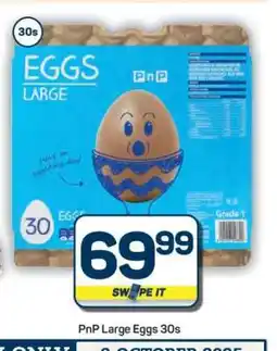 Pick n Pay Hypermarket PnP Large Eggs 30s offer