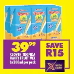 Shoprite Clover Tropika Dairy Fruit Mix offer