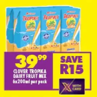 Shoprite Clover Tropika Dairy Fruit Mix offer