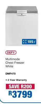 OK Furniture DEFY Multimode Chest Freezer White offer