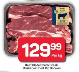 Pick n Pay Hypermarket Beef Blade, Chuck Steak, Brisket or Short Rib Bone-in offer