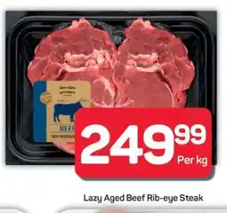 Pick n Pay Hypermarket Lazy Aged Beef Rib-eye Steak offer