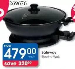 Clicks Safeway Electric Wok offer