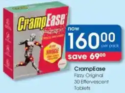 Clicks CrampEase Fizzy Original 30 Effervescent Tablets offer