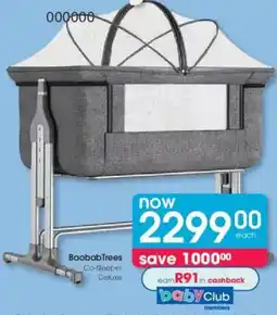 Clicks BaobabTrees Co-Sleeper Deluxe offer