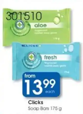 Clicks Clicks Soap Bars offer