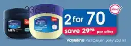 Clicks Vaseline Petroleum Jelly offer