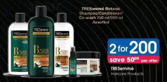 Clicks TRESemmé Haircare Products offer