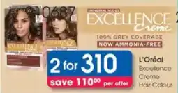 Clicks L'Oréal Excellence Creme Hair Colour offer