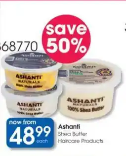 Clicks Ashanti Shea Butter Haircare Products offer