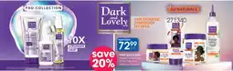 Clicks Dark and Lovely Purple, Au Naturale & Pro Collection Haircare Products offer
