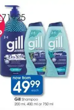 Clicks Gill Shampoo offer