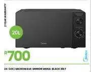 Fair Price Midea 20Ltr Black Mirror Microwave 24-246 offer