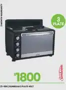 Fair Price Sunbeam 45Ltr 3 Plate 21-586 offer