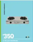 Fair Price Alva 2 Burner Gas Stove 21-518 offer