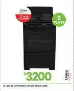 Fair Price Univa 3 Plate Stove U305 21-474 offer