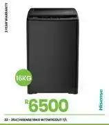 Fair Price Hisense 16Kg T/L Washing Machine WT3W1622UT 22-354 offer