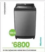 Fair Price Hisense 18Kg T/L Washing Machine WT3I1823UB 22-356 offer