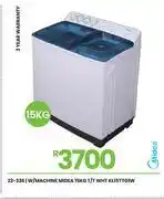 Fair Price Midea 15Kg T/T WHT Washing Machine KL15TTG1W 22-336 offer