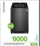 Fair Price Midea 16Kg T/L Washing Machine 22-350 offer