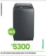 Fair Price Hisense 14Kg T/L Washing Machine WT3K1423UB 22-300 offer