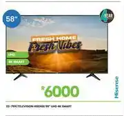 Fair Price Hisense 58 UHD 4K Smart Television 23-759 offer
