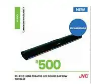 Fair Price JVC 20W Home Theatre Sound Bar THN324B 23-831 offer