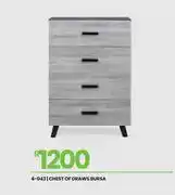 Fair Price Bursa Chest Of Draws 4-043 offer