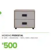 Fair Price Moreno Pedestal Bedroom 605 x 540 x 452mm 8-496 offer