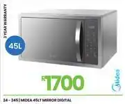 Fair Price Midea 45L Mirror Digital Microwave Oven 24-245 offer