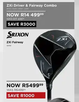 The Pro Shop SRIXON ZXi Driver & Fairway Combo offer