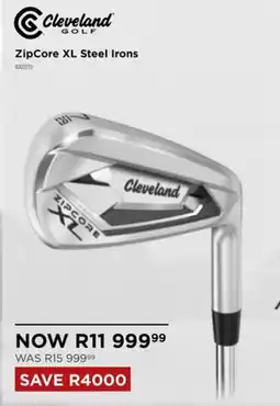 The Pro Shop Cleveland ZipCore XL Steel Irons offer
