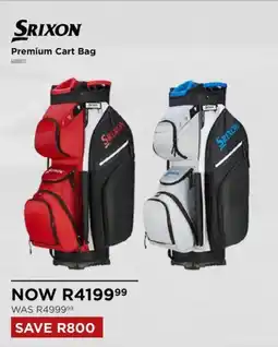 The Pro Shop SRIXON Premium Cart Bag offer