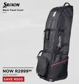 The Pro Shop SRIXON Black Travel Cover offer