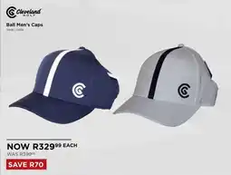 The Pro Shop Cleveland Ball Men's Caps offer