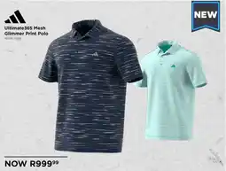 The Pro Shop Adidas Ultimate365 Mesh Glimmer Print Polo offer