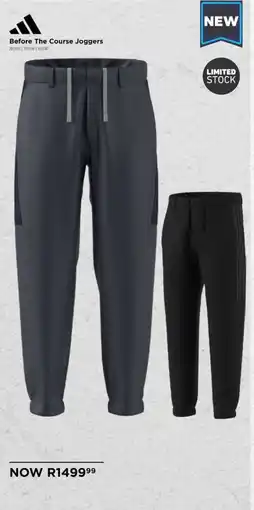 The Pro Shop Adidas Before The Course Joggers offer