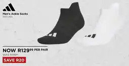 The Pro Shop Adidas Men's Ankle Socks offer