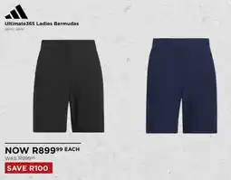 The Pro Shop Adidas Ultimate365 Ladies Bermudas offer
