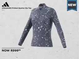 The Pro Shop Adidas Ultimate 365 Printed Quarter-Zip Top offer