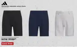 The Pro Shop Adidas Ultimate365 Adjustable Juniors Shorts offer