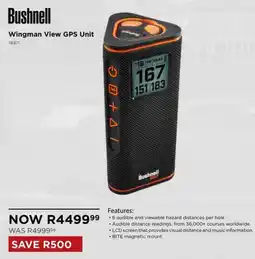 The Pro Shop Bushnell Wingman View GPS Unit offer