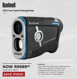 The Pro Shop Bushnell 2025 Tour Hybrid Rangefinder offer
